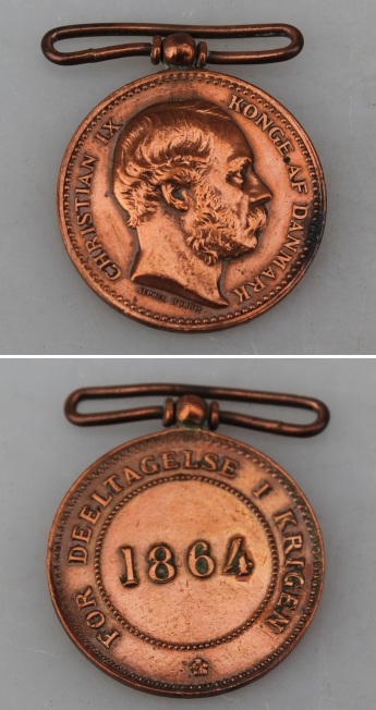 Medalje for deltagelse i krigen 1864