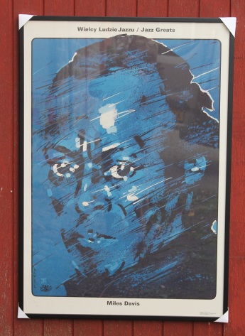 Miles Davis Gammel plakat i ramme