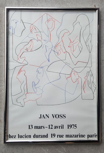 Jan Voss : Udstillingsplakat 1975