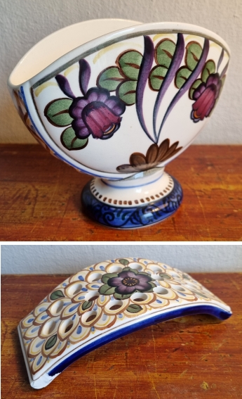 Aluminia Vase (med rist) Nr. 995/411