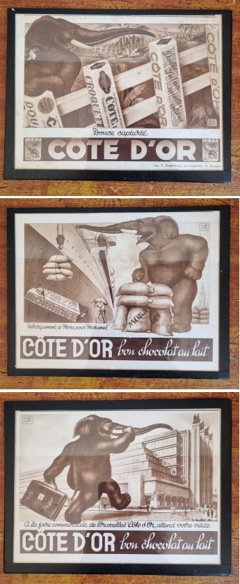 Cote Dor Chokolade reklametryk  5, 6 og 7